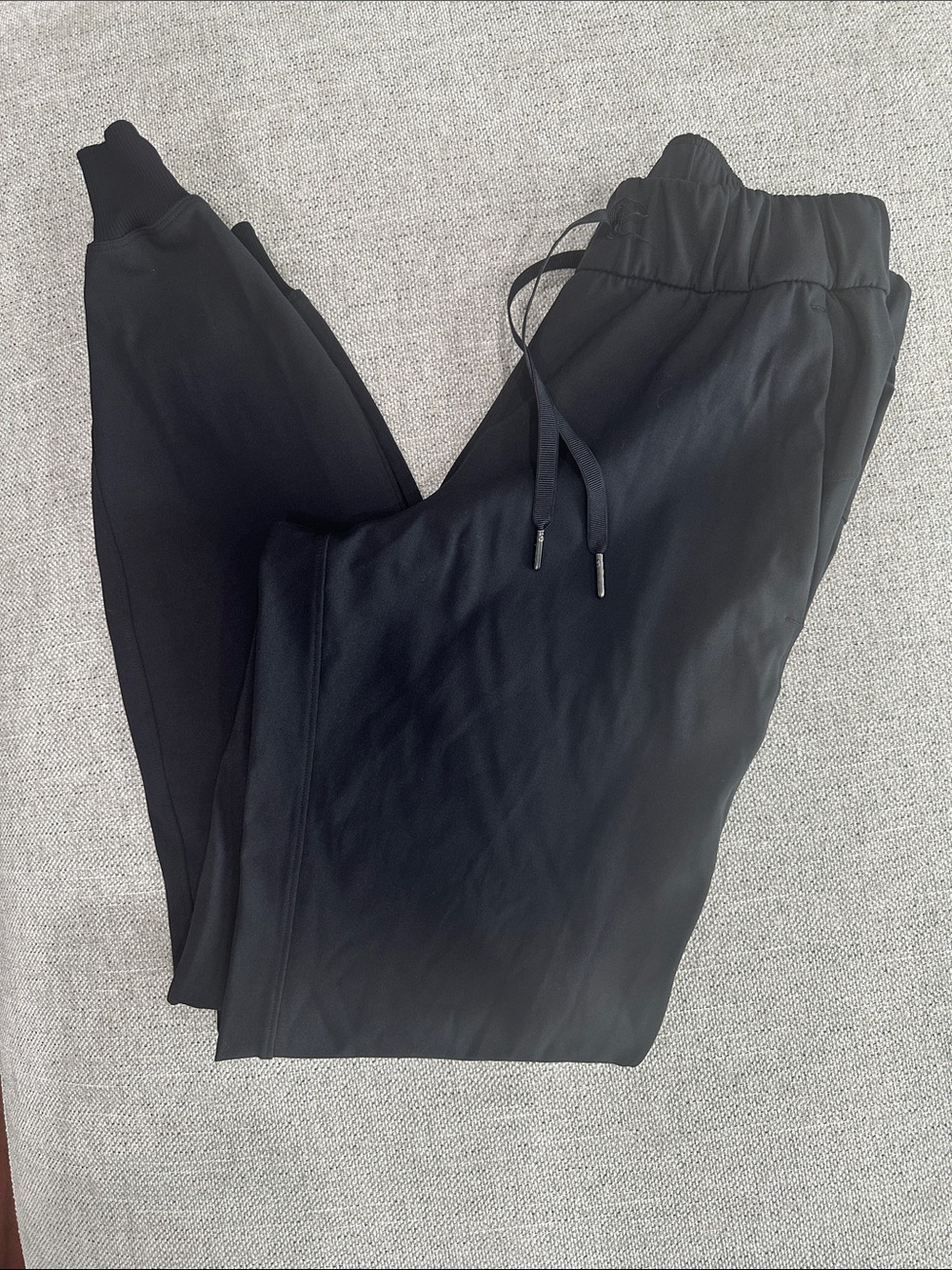 Lululemon Woman’s  Black Drawstring Stretch Jogger